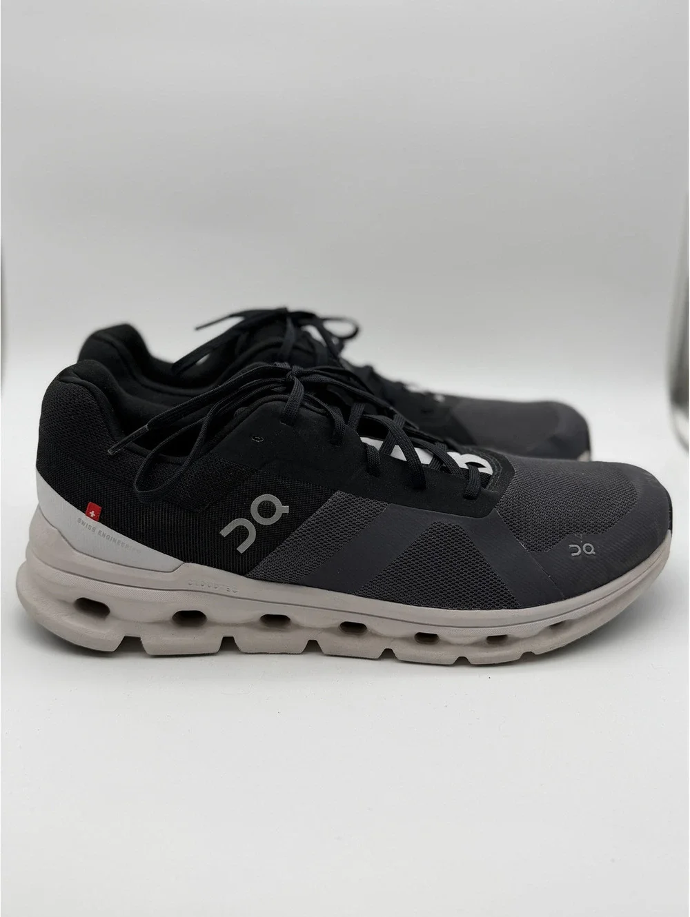 On Running Cloudflow Men's Running Shoes Size US 11.5 EU 46 Black Gray